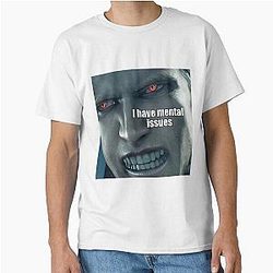 Albert Wesker I have mental issues Classic T-Shirt