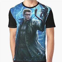Resident Evil Albert Wesker Graphic T-Shirt