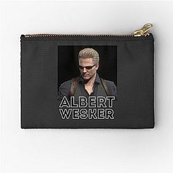 Albert Wesker Poster Design Zipper Pouch