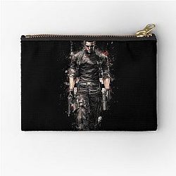 Albert Wesker Resident Evil Art Print Tyrannical Zipper Pouch