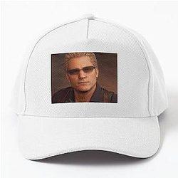 Emo Sunglass Wearing Zombie Man Albert Wesker RE4 Resident Evil Baseball Cap