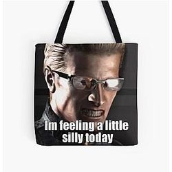 Silly Albert Wesker All Over Print Tote Bag