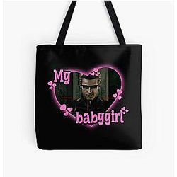 My baby girl Albert Wesker Res Evil Tote Bag