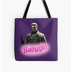 Albert Wesker Baby girl All Over Print Tote Bag