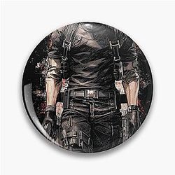 Albert Wesker Resident Evil Art Print Tyrannical Mastermind Pin