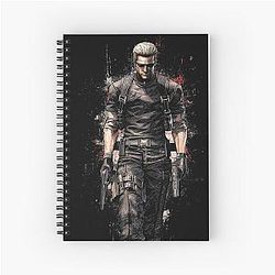 Albert Wesker Resident Evil Art Print Spiral Notebook