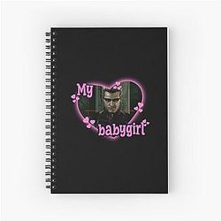 My Babygirl Albert Wesker Resident Evil Spiral Notebook