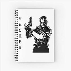Albert Wesker Resident Evil Remake Spiral Notebook