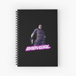 Babygirl Albert Wesker Resident Evil Spiral Notebook