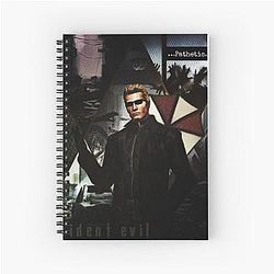 ALBERT WESKER RESIDENT EVIL DARK AESTHETIC Spiral Notebook