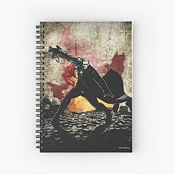 Resident Evil 5 Albert Wesker Grunge Spiral Notebook