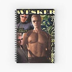 Albert Wesker Spiral Notebook