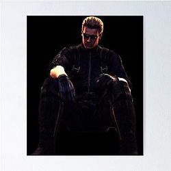 Resident Evil 4 Albert Wesker Poster