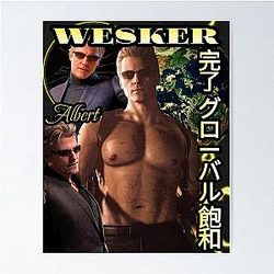 Albert Wesker Poster