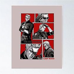 Albert Wesker Poster