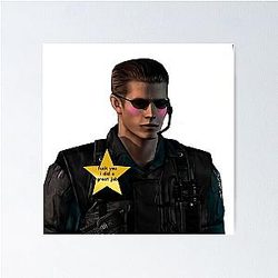 Albert Wesker Poster