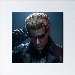 Albert Wesker RE5 Poster