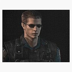 Baby Zombie Man Meme Smile Albert Wesker RE1 Remake Jigsaw Puzzle