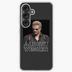 Albert Wesker poster design for Samsung Galaxy Soft Case