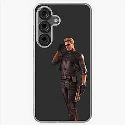 Portrait of Albert Wesker from Resident Evil for Samsung Galaxy Soft Case
