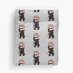 Albert Wesker Chibi Duvet Cover