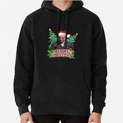 Merry Christmas Albert Wesker Resident Evil Pullover Hoodie