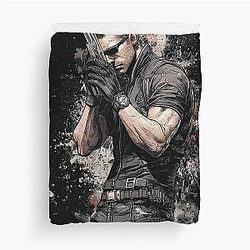 Albert Wesker Resident Evil Art Print - Tyrannical Design Duvet Cover