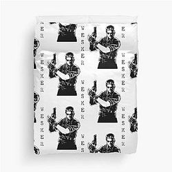 Albert Wesker Resident Evil Remake Duvet Cover