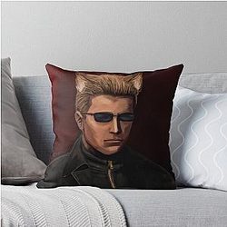 Albert Wesker Throw Pillow