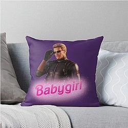 Albert Wesker Throw Pillow