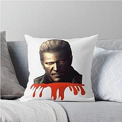Albert Wesker Blood Throw Pillow