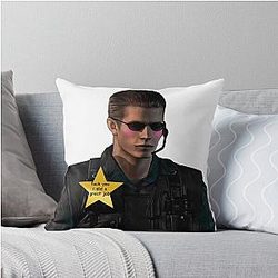 Albert Wesker Throw Pillow