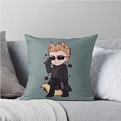 Albert Wesker Chibi Throw Pillow