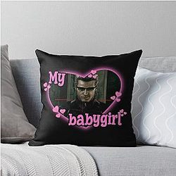 My baby Albert Wesker evil Throw Pillow