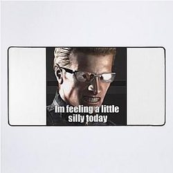 Silly Albert Wesker Desk Mat
