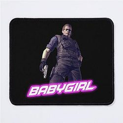 Babygirl Albert Wesker from Resident Evil Mouse Pad