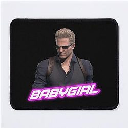 Babygirl Albert Wesker from Resident Evil Mouse Pad
