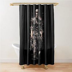 Albert Wesker Resident Evil Shower Curtain