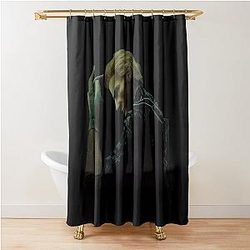 Resident Evil 4 Albert Wesker Shower Curtain