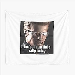 Silly Albert Wesker Tapestry