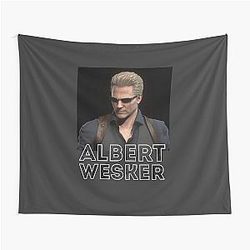 Albert Wesker poster design Tapestry