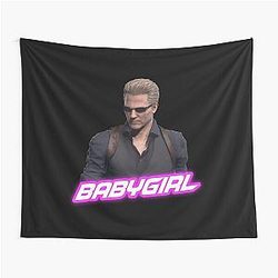 Babygirl Albert Wesker Resident Evil 4 Tapestry