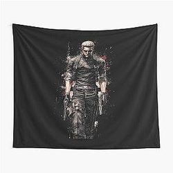 Albert Wesker Resident Evil Art Print Tyrannical Mastermind Tapestry