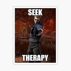 Albert Wesker therapy sticker