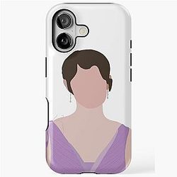 Alice Cullen Vector Drawing iPhone Case