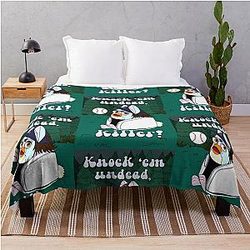 Knock 'em Undead, Killer! Alice Cullen, Twilight Vampire Baseball Good Luck Throw Blanket