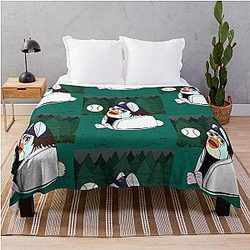 Vampire Baseball Alice Cullen Twilight Furby Throw Blanket