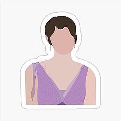 Alice Cullen Vector Drawing Sticker