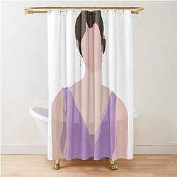 Alice Cullen Vector Drawing Shower Curtain