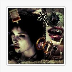 Alice Cullen Pattern Sticker